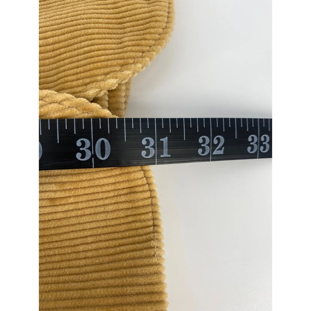 Sergio Valente Blazer Tan Corduroy Excellent Vintage Suede Elbow Patches 42R